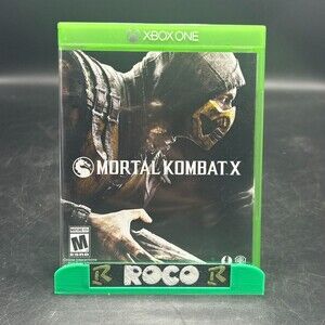 Mortal Kombat X XB1 (Xbox One, 2015) Warner Bros. Fighting Complete W/ Manual